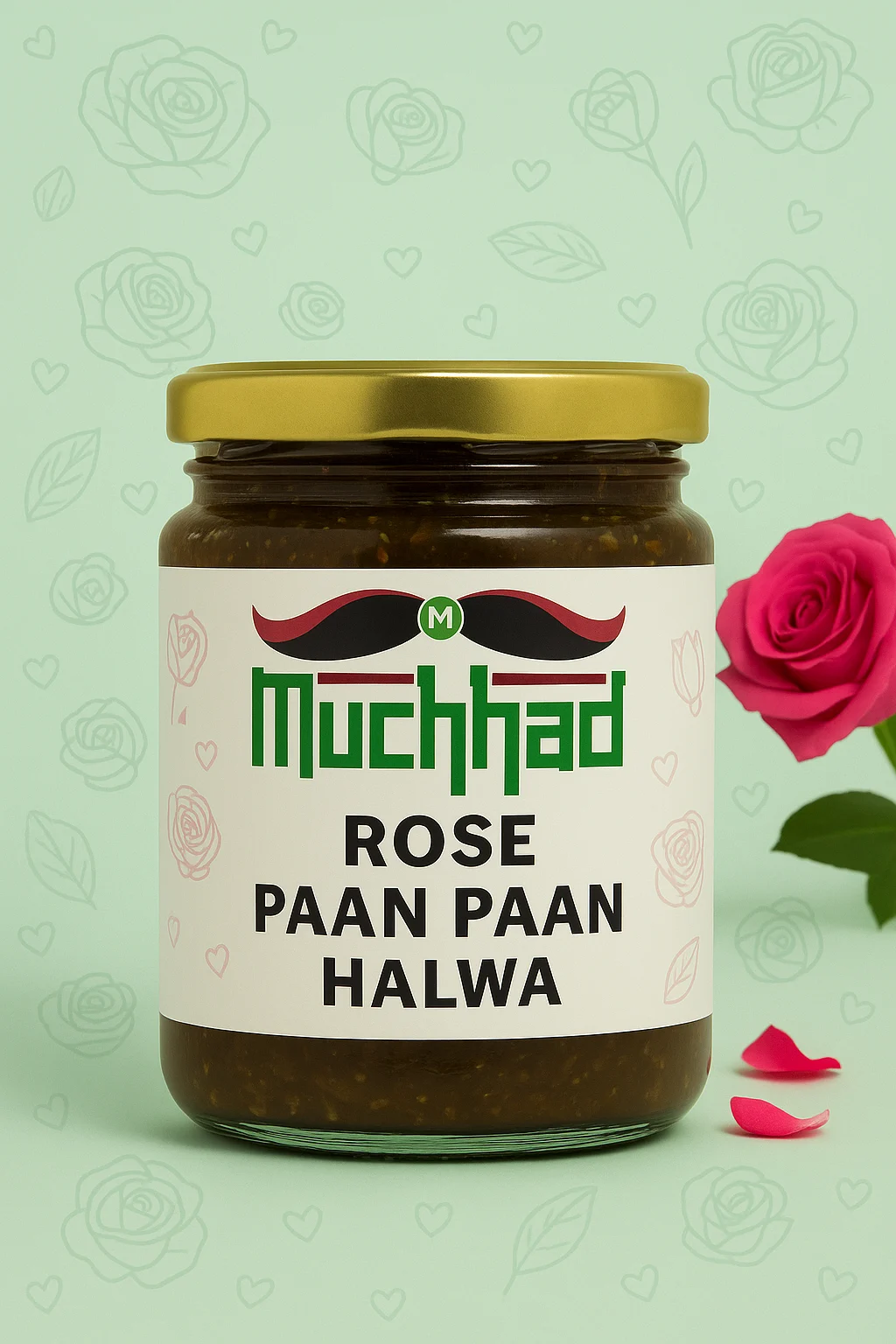 Rose Paan Halwa